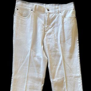 Mens Hiltl White Jeans 34 Excellent Condition